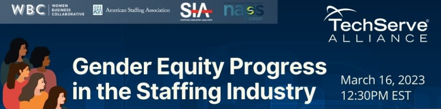 Progress of gender equity in the staffing industry
